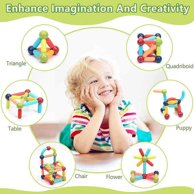 Educational Magnet Building Blocks Toys For Your Kids